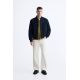 Zara Бомбер-куртка , Цвет: Синий, Размер: XL (US XL)
