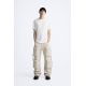 Zara Джинсы-утитилити с карманами , Цвет: Синий, Размер: EU 36 (US 29)