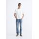 Zara Узкие джинсы slim fit, Цвет: Синий, Размер: EU 38 (US 30)