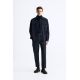 Zara Структурированная рубашка , Цвет: Синий, Размер: XL (US XL)