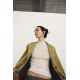 Zara Пальто из вельвета коллекции zw , Цвет: Зеленый, Размер: S