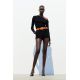 Zara Кожанный ремень с квадратной пряжкой , Цвет: Оранжевый, Размер: 80