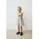 Zara Платье из ткани с принтом , Цвет: Бежевый, Размер: 1½ лет (86 см)