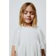Zara Платье с вышивкой шифли , Цвет: Белый, Размер: 1½ лет (86 см)