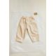 Zara Timelesz - шариковые брюки из твила с эластичным поясом, Цвет: Бежевый, Размер: 1½ лет (86 см)