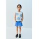 Zara Бермуды mom fit , Цвет: Синий, Размер: 1½ лет (86 см)