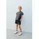 Zara Набор plush washed-effect t-shirt and bermuda shorts co-ord , Цвет: Серый, Размер: 5 лет (110 см)