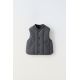 Zara Жилет-даунер с высоким воротником, Цвет: Серый, Размер: 1½ лет (86 см)