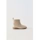 Zara Блестящие кожаные коубойные сапоги , Цвет: Коричневый, Размер: 22 (13,6 см)