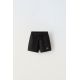 Zara Плюшевые бермуды с деталями на петле , Цвет: Черный, Размер: 1½ лет (86 см)