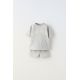 Zara   plush varsity jogging co-ord , Цвет: Серый, Размер: 1½ лет (86 см)