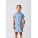 Zara Джинсовое платье-скейтер , Цвет: Синий, Размер: 1½ лет (86 см)
