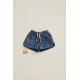 Zara Timelesz - бермуды из вафельного трикотажа с завязками , Цвет: Синий, Размер: 1½ лет (86 см)