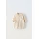 Zara Свитшот с карманом , Цвет: Бежевый, Размер: 1½ лет (86 см)