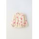 Zara Печатный плюшевый свитшот , Цвет: Жёлтый, Размер: 1½ лет (86 см)