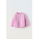 Zara Водоотталкивающая стеганая куртка , Цвет: Розовый, Размер: 1½ лет (86 см)