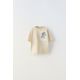Zara Футболка с коротким рукавом и круглым вырезом, Цвет: Серый, Размер: 1½ лет (86 см)