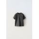 Zara Простая футболка с карманом , Цвет: Черный, Размер: 1½ лет (86 см)