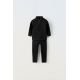 Zara Сочетание seamless футболки и леггинсов , Цвет: Черный, Размер: 6-12 месяцев (80 см)