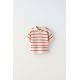 Zara Поло-рубашка с текстурированным полосатым узором , Цвет: multicolor, Размер: 1½ лет (86 см)