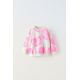 Zara Свитшот с отделкой от barbie™ mattel heart , Цвет: Бежевый, Размер: 1½ лет (86 см)