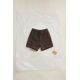 Zara Timelesz - шорты-бермуды с контрастной строчкой , Цвет: Коричневый, Размер: 1½ лет (86 см)