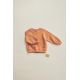 Zara Timelesz- свитшот с контрастными стежками , Цвет: Оранжевый, Размер: 1½ лет (86 см)