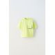 Zara Футболка с контрастным карманом , Цвет: Жёлтый, Размер: 1½ лет (86 см)