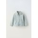 Zara Джинсовая куртка в полоску , Цвет: multicolor, Размер: 2 лет (92 см)
