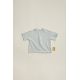 Zara Timelesz – футболка из хлопка с низкими плечами , Цвет: Синий, Размер: 1½ лет (86 см)