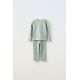 Zara   18 месяцев - 6 лет / девиз и украшение сшито вместе , Цвет: Зеленый, Размер: 18-24 месяцев (92 см)