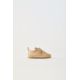Zara Кожаные кроссовки , Цвет: Коричневый, Размер: 19 (11,6 см)
