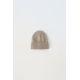 Zara Шапка из вязаной шерсти , Цвет: Коричневый, Размер: 1-3 лет (50 см)