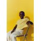 Zara Топ с цветочным узором и бисерными украшениями , Цвет: Жёлтый, Размер: 6 лет (116 см)