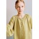 Zara Блузка из льна , Цвет: Зеленый, Размер: 6-7 лет (120 см)