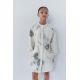 Zara Платье с цветочным принтом , Цвет: Белый, Размер: 6-7 лет (120 см)