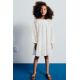 Zara Платье с цветочным вышивкой и оборками , Цвет: Белый, Размер: 6 лет (116 см)