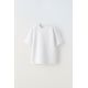 Zara Тяжелая футболка , Цвет: Белый, Размер: 6-7 лет (120 см)