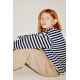 Zara Полосатая толстовка , Цвет: Синий, Размер: 6-7 лет (120 см)