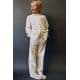 Zara 6-14 лет / пижамы в стиле рубашки с цветочным узором , Цвет: Бежевый, Размер: 6-7 лет (120 см)