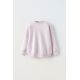 Zara Мягкий толстовка , Цвет: Розовый, Размер: 6-7 лет (120 см)