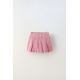 Zara Юбка denim box pleat skort , Цвет: Розовый, Размер: 6 лет (116 см)