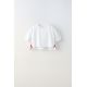 Zara Футбольная майка с ным швом foil , Цвет: Белый, Размер: 6-7 лет (120 см)