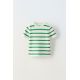 Zara Полосатая вязаная футболка , Цвет: multicolor, Размер: 6-7 лет (120 см)