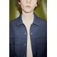 Zara Нейлоновая рубашка с отстегивающимся капюшоном , Цвет: Синий, Размер: 6-7 лет (120 см)