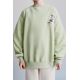 Zara   patch label sweatshirt , Цвет: Зеленый, Размер: 6-7 лет (120 см)
