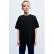 Zara Футболка с вышивкой true neutrals , Цвет: Черный, Размер: 6-7 лет (120 см)