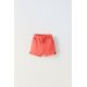 Zara Бермуды с вышитым слоганом и отделкой , Цвет: Красный, Размер: 1½ лет (86 см)
