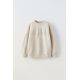 Zara Водолазка raised milano , Цвет: Бежевый, Размер: 6-7 лет (120 см)