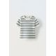 Zara Полосатая трикотажная футболка , Цвет: multicolor, Размер: 6-7 лет (120 см)